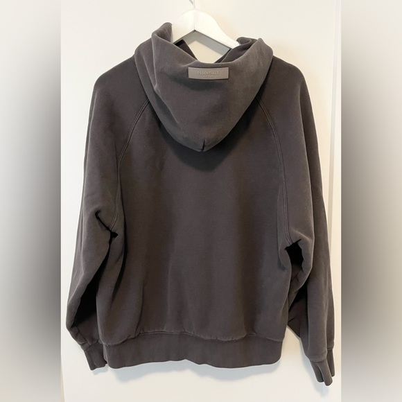 Fear Of God Essentials 1977 Iron Hoodie Sweatshirt Authentic Gray Men’s Size M - Picture 5 of 8